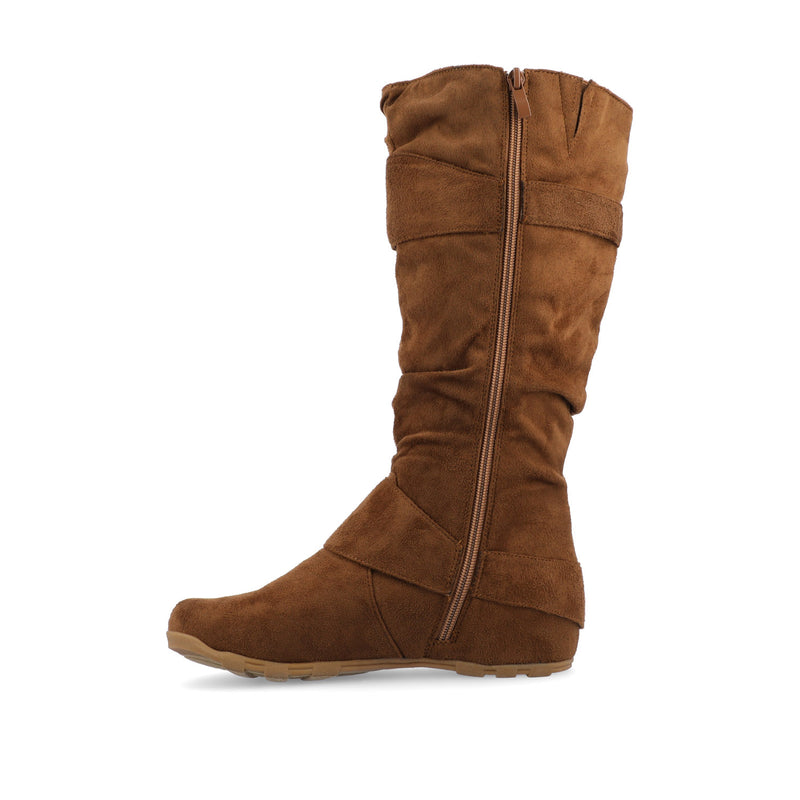 JESTER KNEE HIGH BOOTS IN WIDE CALF