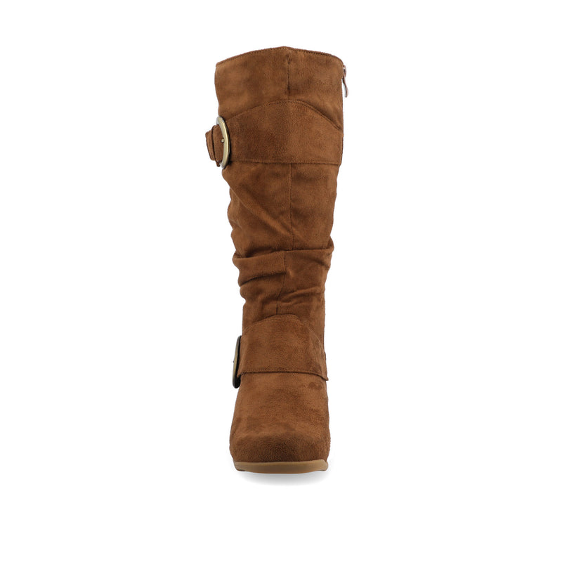 JESTER KNEE HIGH BOOTS IN WIDE CALF