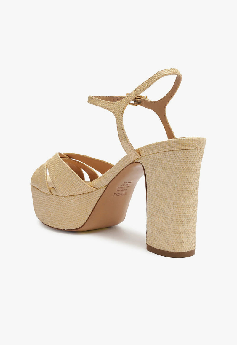 Keefa Raffia Sandal