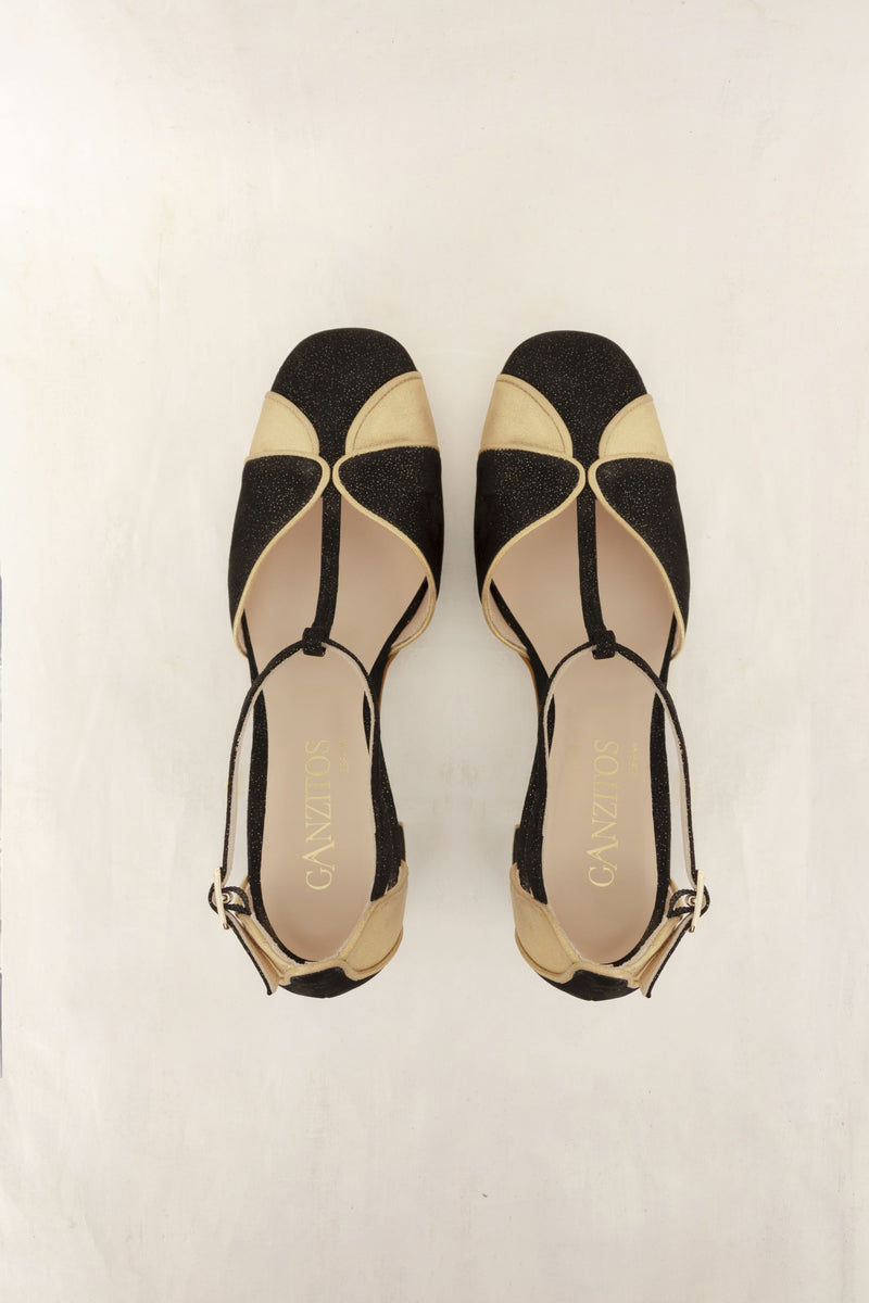 Monica Black Suede
