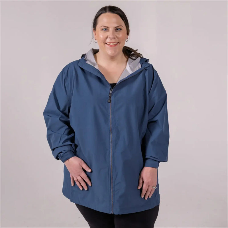 Women’s Plus Size 1X-6X Waterproof Rain Jacket Windbreaker coat Camden Spring Fall