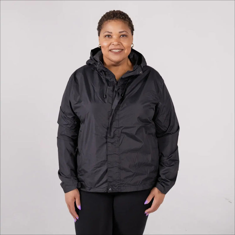 Women's Plus Size Rain Jacket – The POD - Packable, Lightweight, Waterproof, Sizes 1X–6X