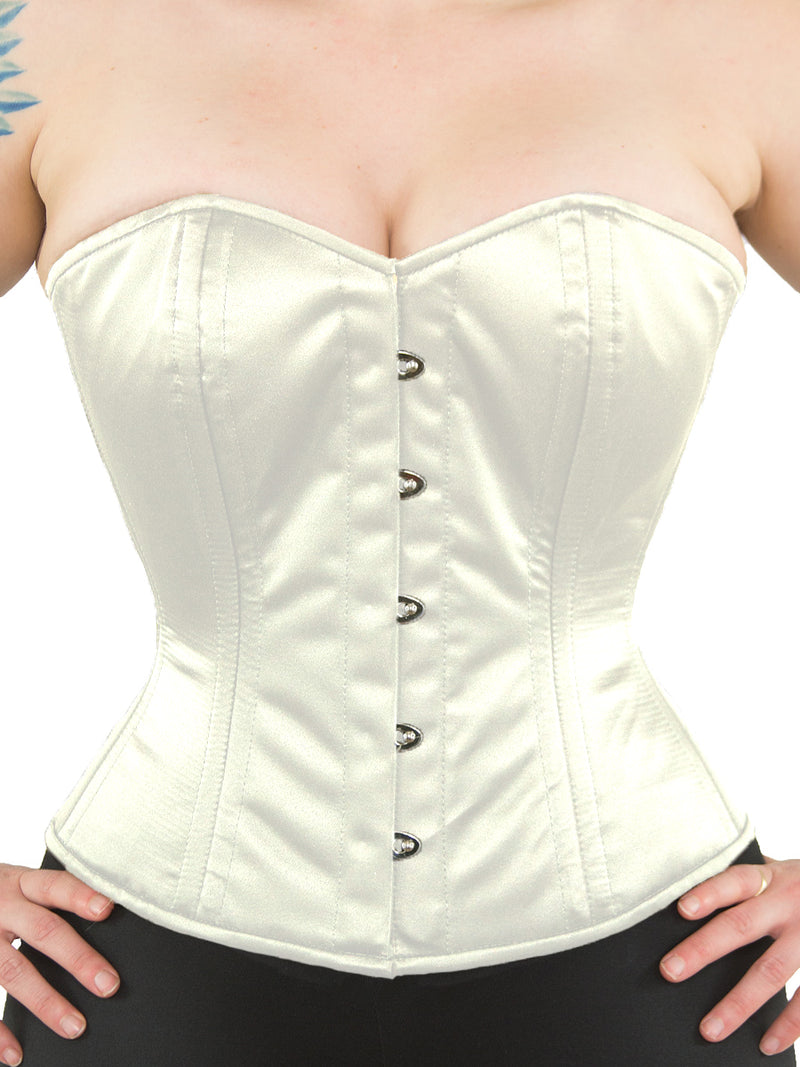 Plus Size Satin Romantic Curve Standard Overbust Corset : CS-411