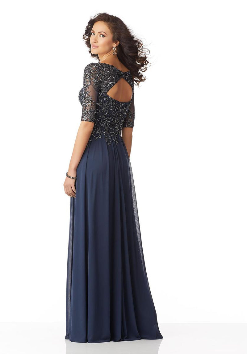 MGNY Madeline Gardner New York 71805 Plus Size Formal Long Dress