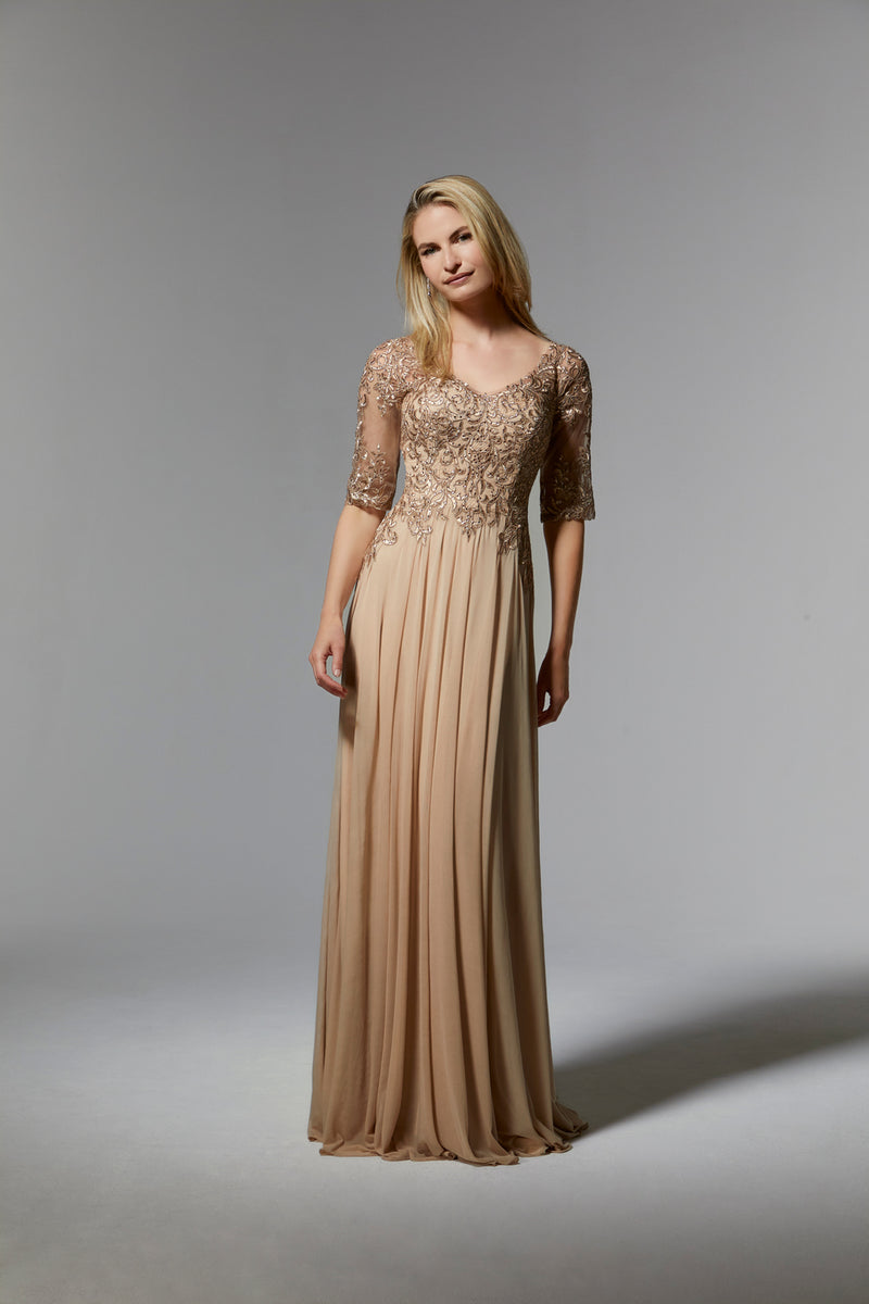 MGNY Madeline Gardner New York 71805 Plus Size Formal Long Dress