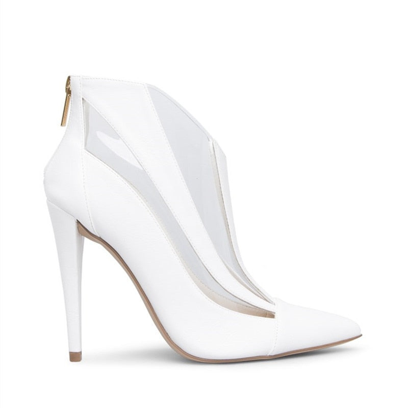 Zahara - Drag Queen Fashion Ankle Boots - Plus Size