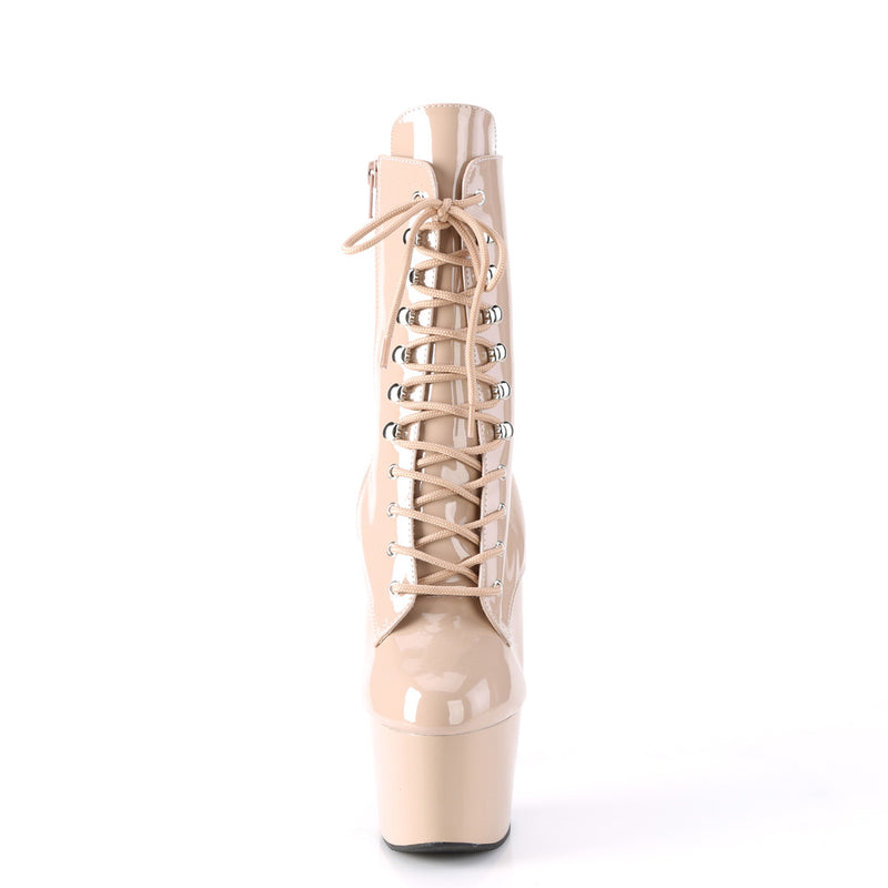 Pleaser Adore-1020 Nude Boots