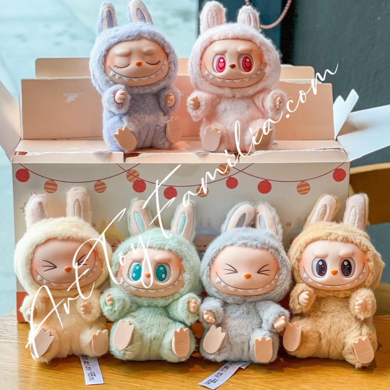 THE MONSTERS Labubu Have a Seat Vinyl Plush Blind Box - 坐坐派对搪胶毛绒系列