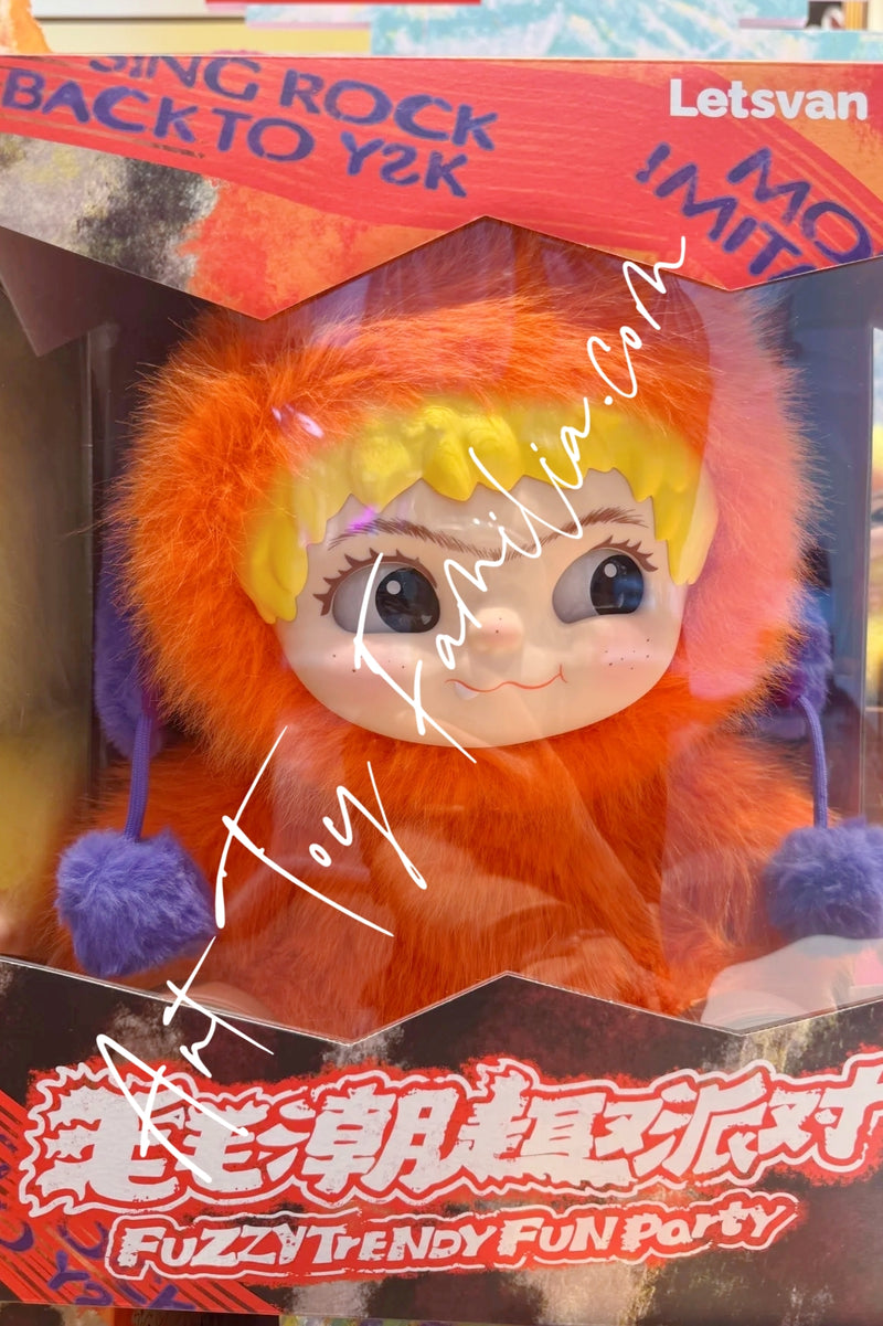 Wakuku Fuzzy Trendy Fun Party Series Plush Doll XXL - 毛毛潮趣派对系列XXL