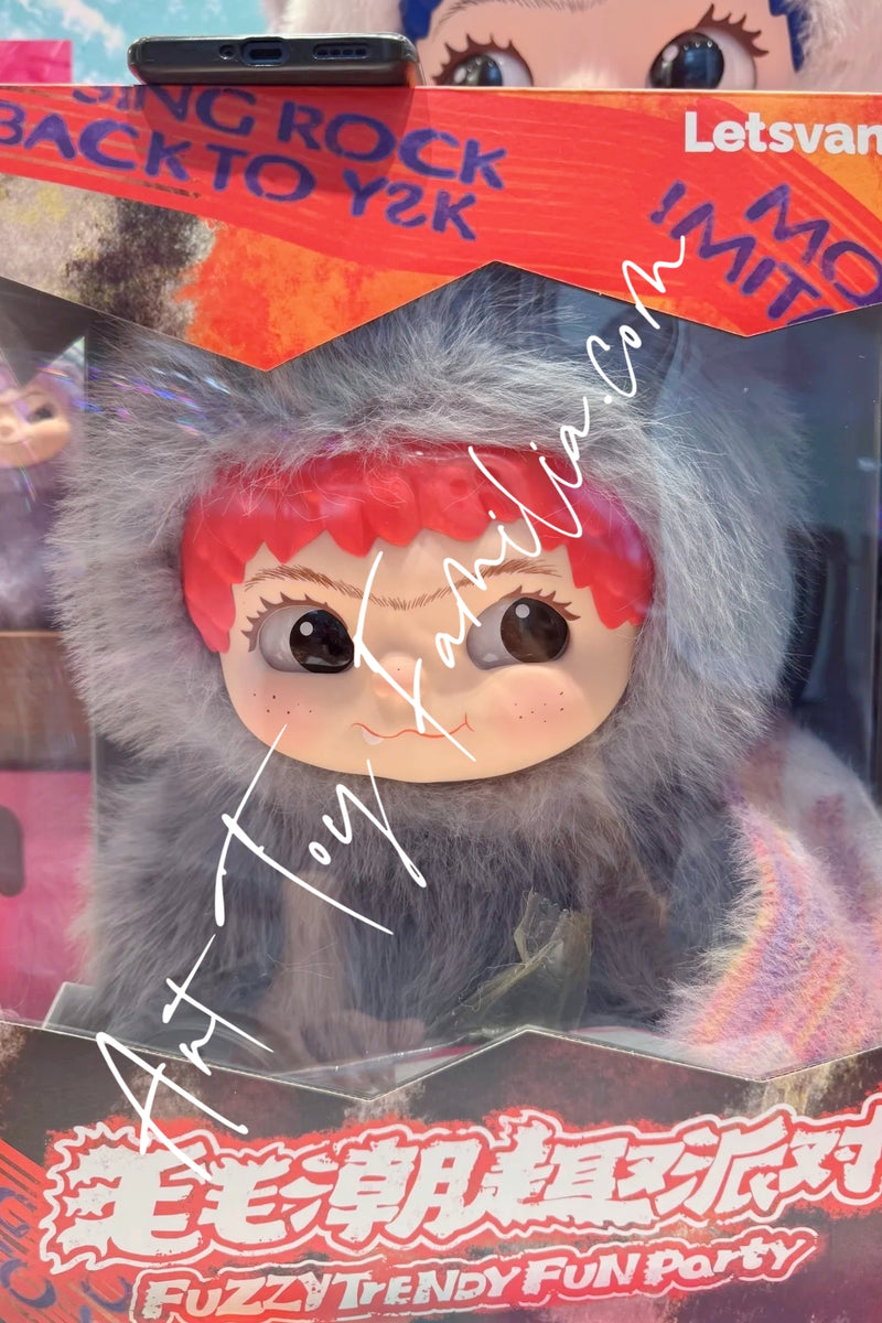 Wakuku Fuzzy Trendy Fun Party Series Plush Doll XXL - 毛毛潮趣派对系列XXL
