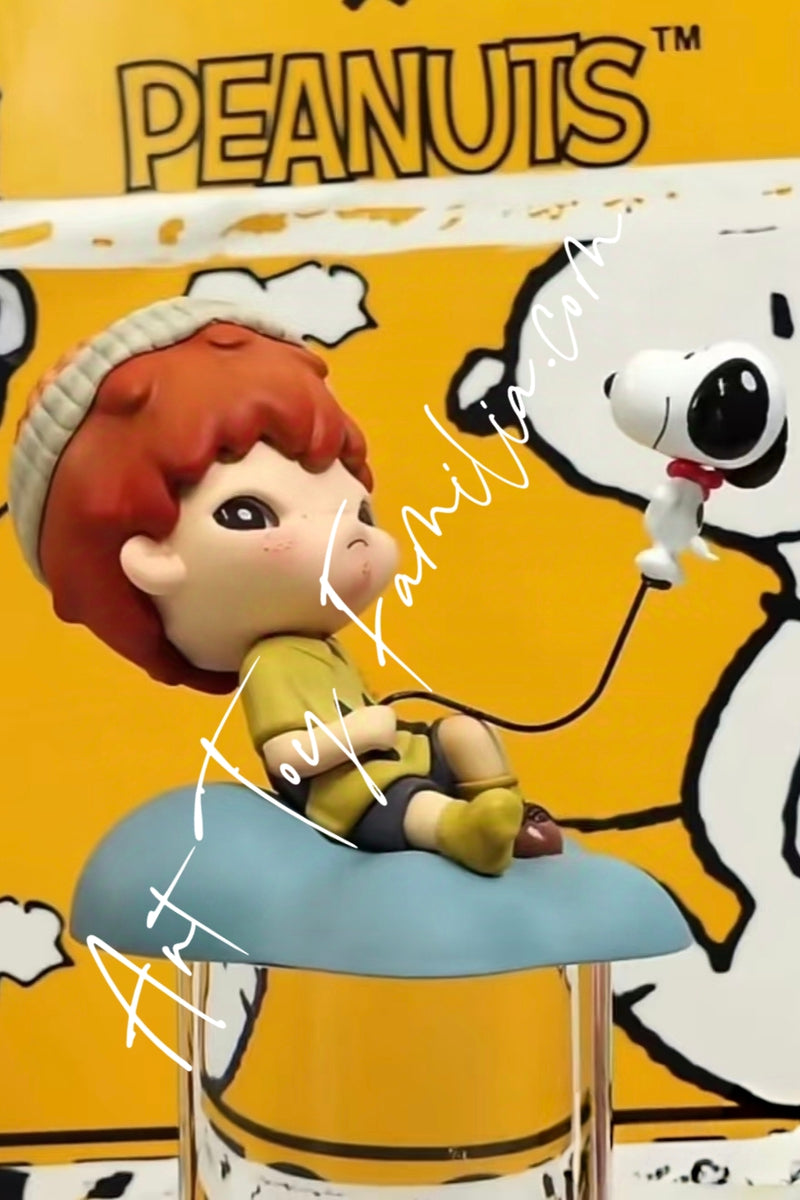 Hirono × Snoopy Figurine - 史努比吊卡