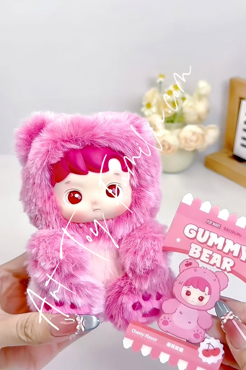 Hacipupu Gummy Bear Series Vinyl Plush Pendant - 小熊软糖系列搪胶毛绒挂件