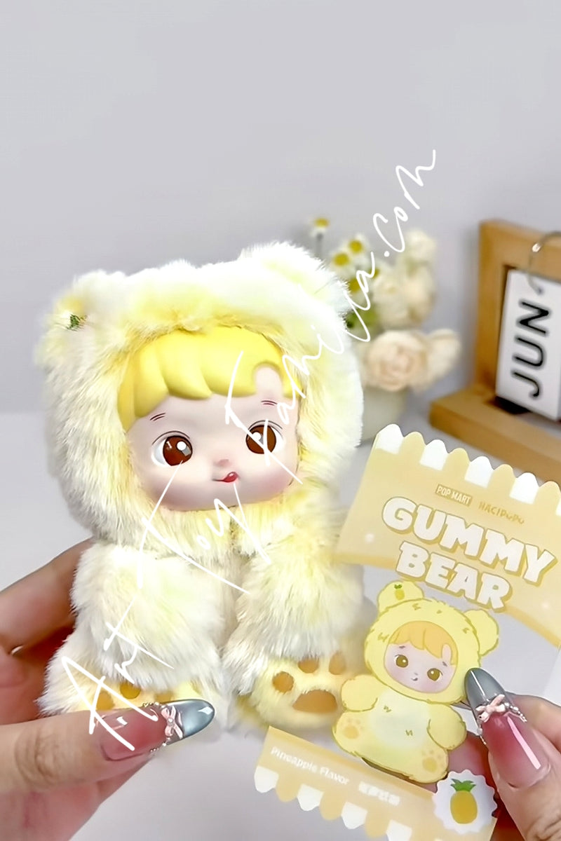 Hacipupu Gummy Bear Series Vinyl Plush Pendant - 小熊软糖系列搪胶毛绒挂件