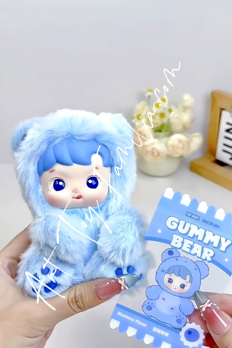 Hacipupu Gummy Bear Series Vinyl Plush Pendant - 小熊软糖系列搪胶毛绒挂件