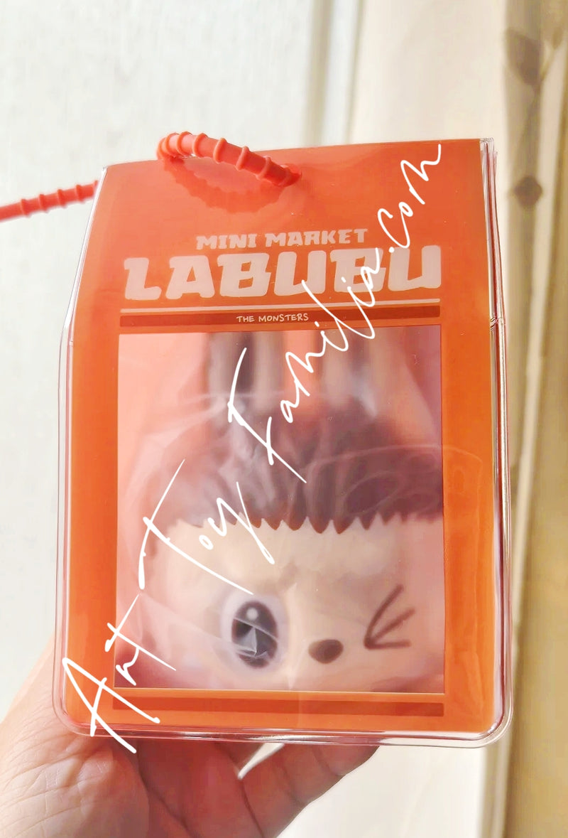 The Monsters Labubu Wacky Mart Series Pinch Pendant - 怪味便利店系列捏捏挂件