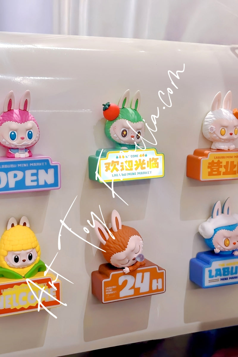 The Monsters Labubu Wacky Mart Series Fridge Magnet - 怪味便利店系列冰箱贴