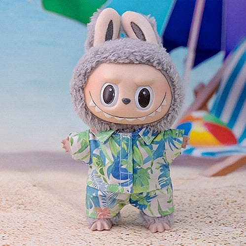Doll Cloth Hot Summer Vacation Set For Labubu - 069