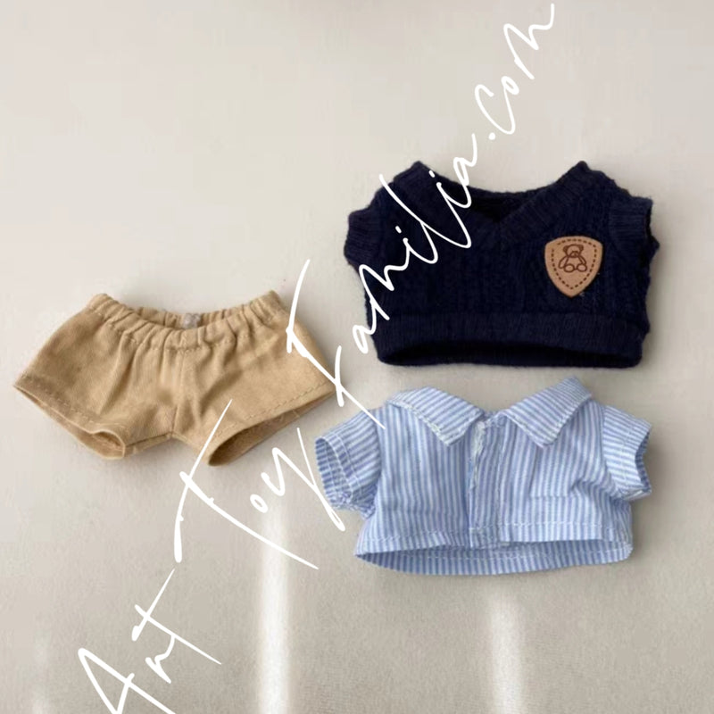 Doll Cloth Casual Gentle Set For Labubu - 093