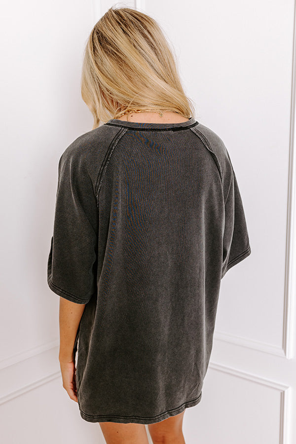 Football Mom Embellished Top