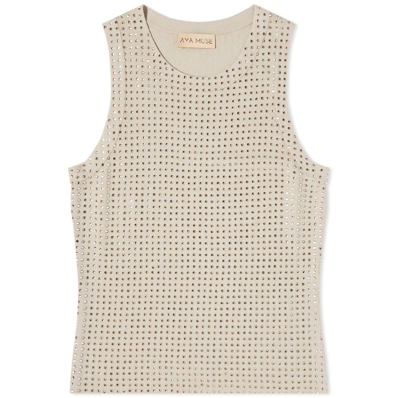 Aya Muse 'Mela' Crystal-Embellished Tank Top