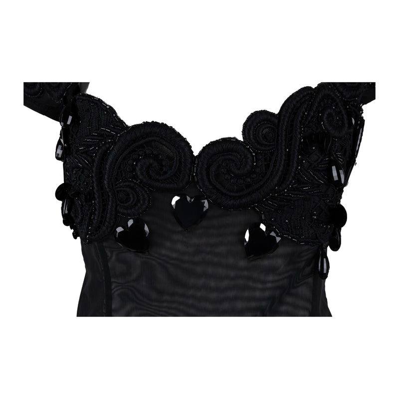 Collection Privée Embellished Top - '10s