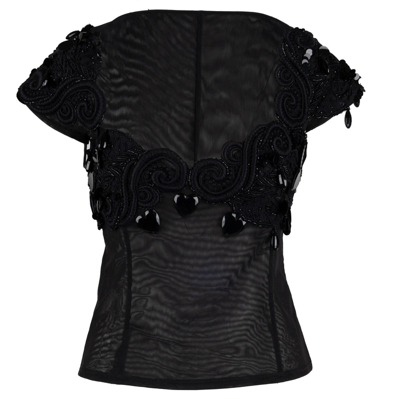 Collection Privée Embellished Top - '10s