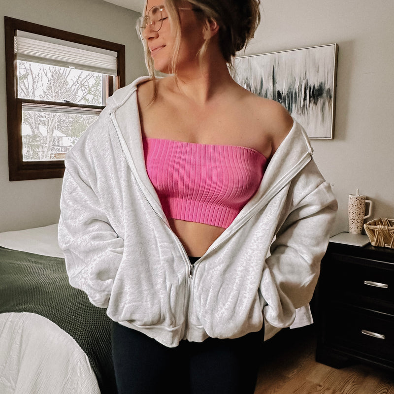 Bandeau Top - Pink Paradise