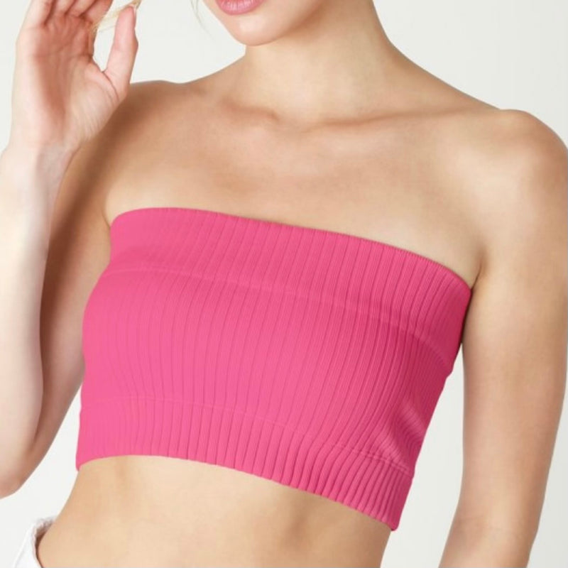 Bandeau Top - Pink Paradise