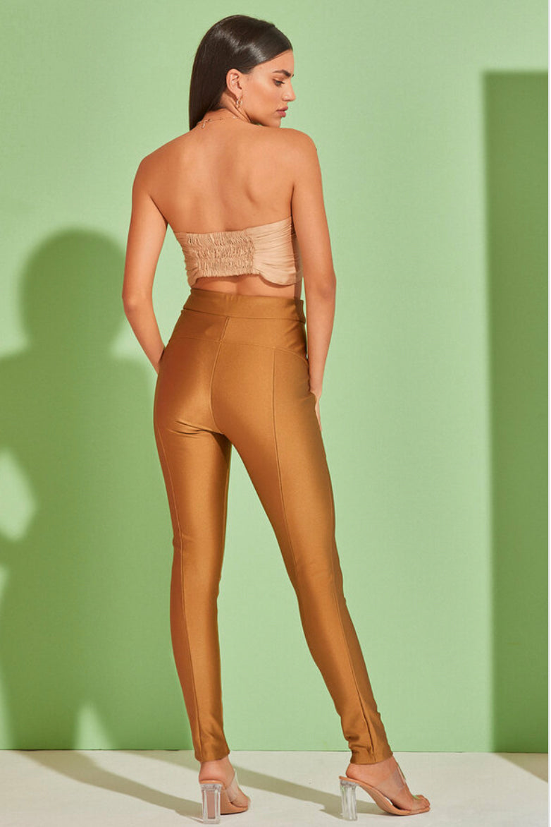 Top Bandeau Old Gold