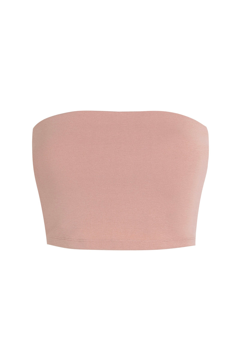 Cuddle Padded Bandeau Top - Pink