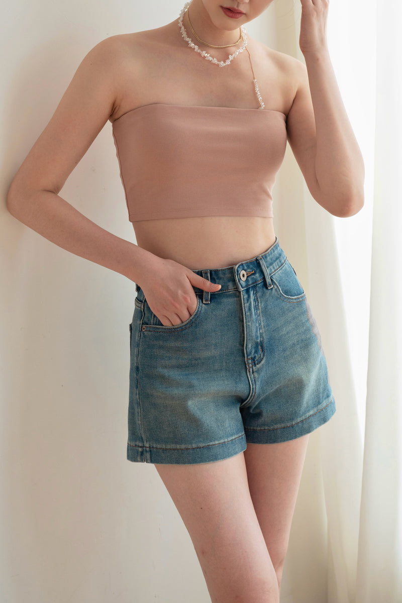 Cuddle Padded Bandeau Top - Pink