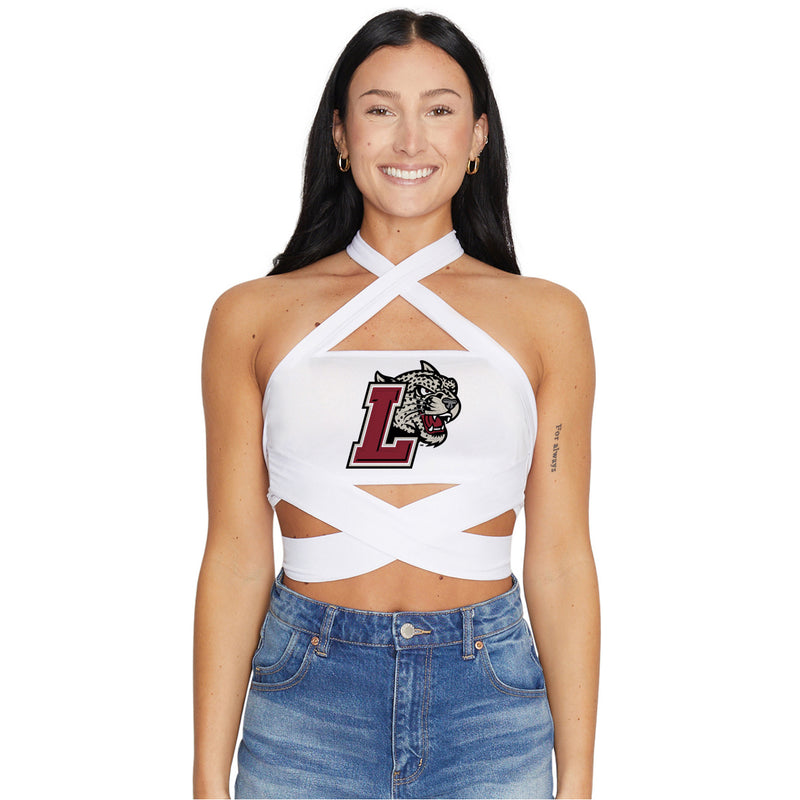 Lafayette College White Multi Way Bandeau Top