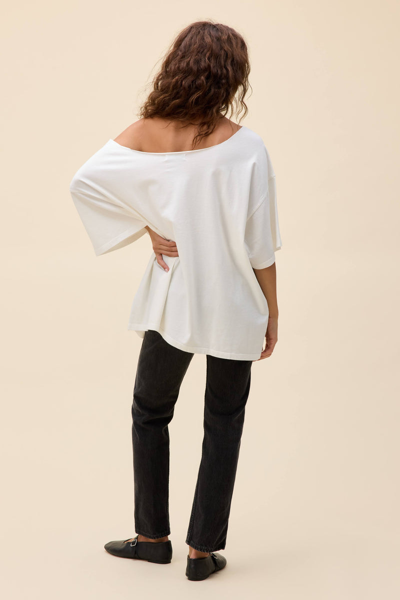 Blondie Self-Titled Off-The-Shoulder OS Tee