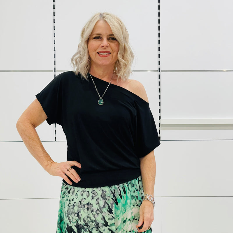 Off the shoulder Gracie top