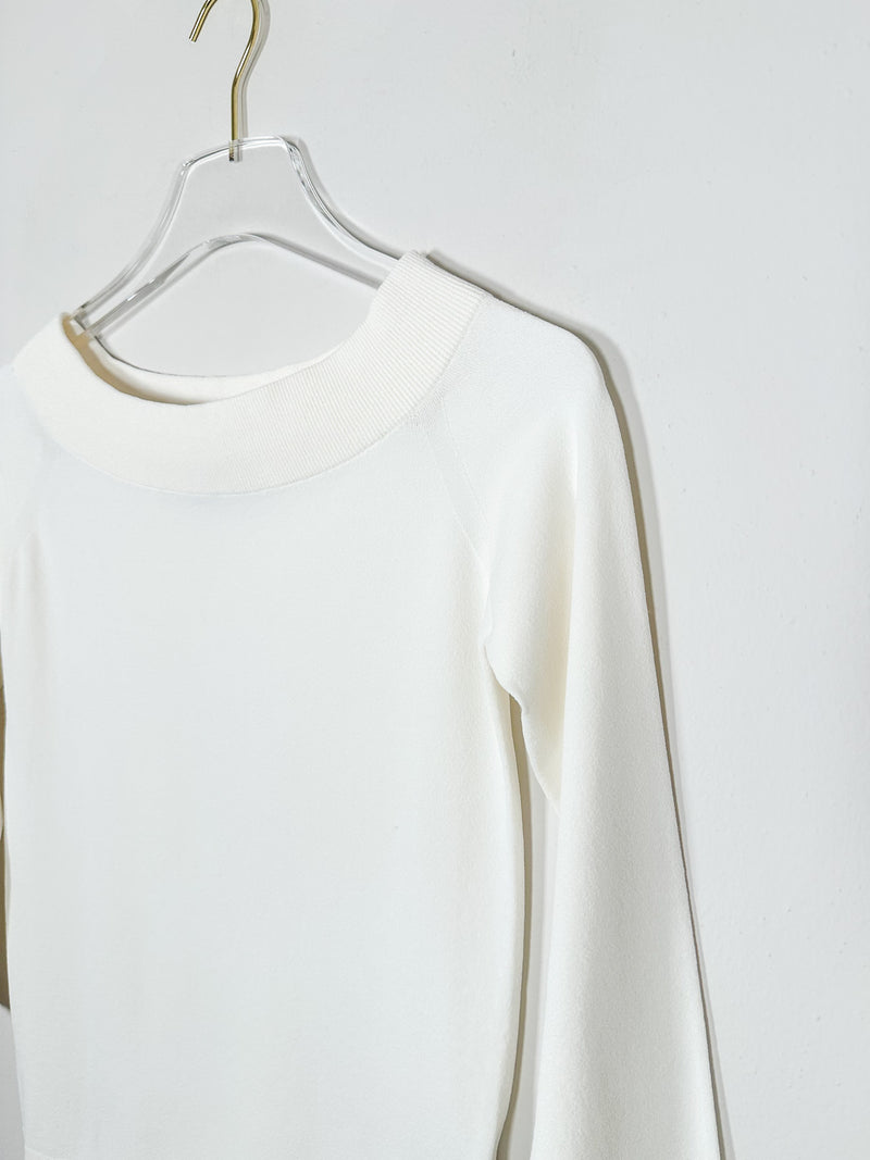 Roberto Collina - Off Shoulder Manica 3/4 - Ecru