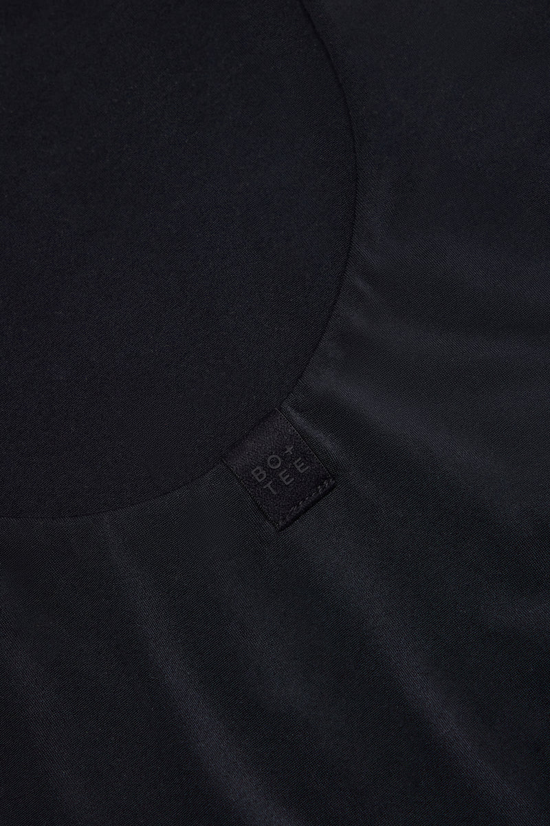 Cut-Out Bodysuit in Black