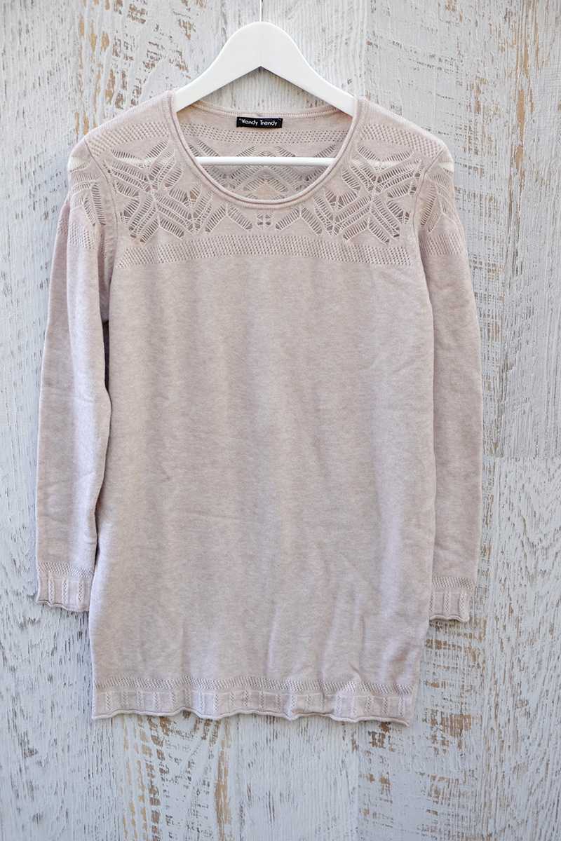 Adora Cut Out Wool Top