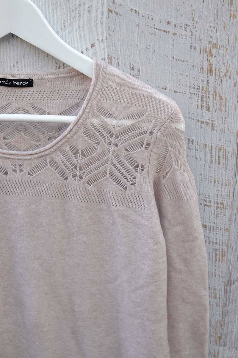 Adora Cut Out Wool Top