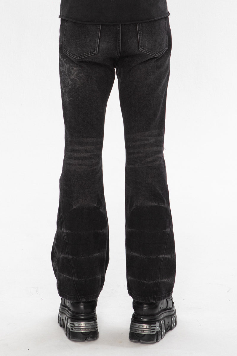 Thorns Flared Denim