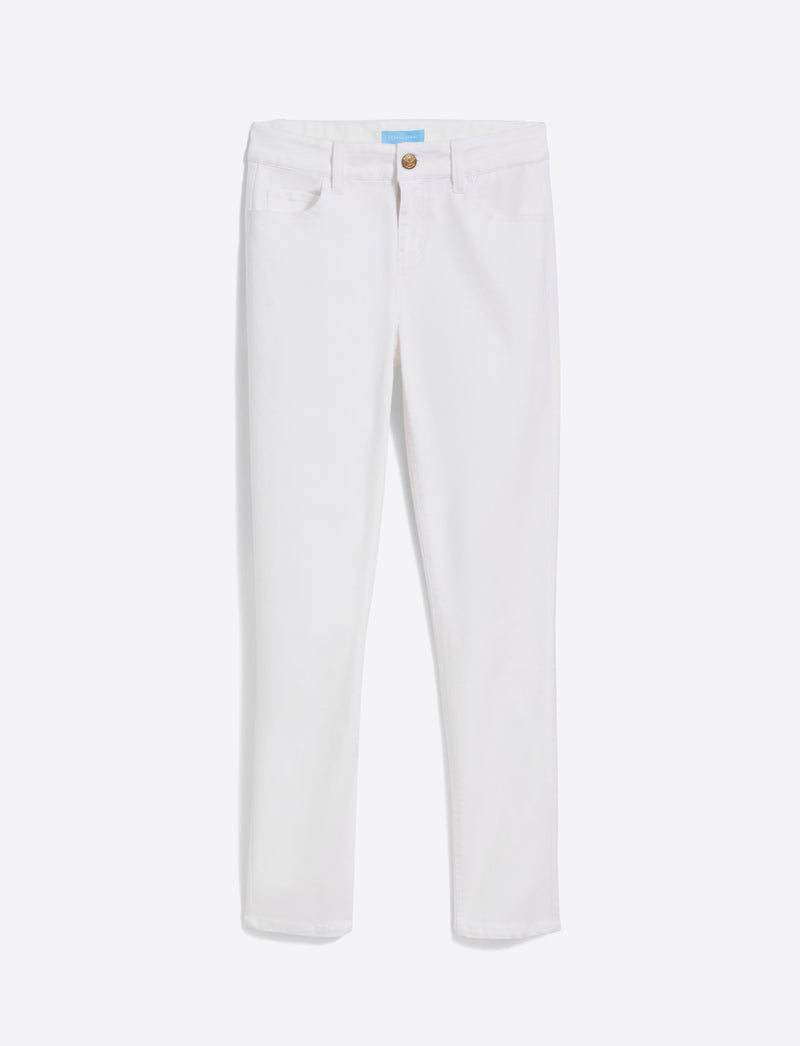 Skinny Jeans in White Denim