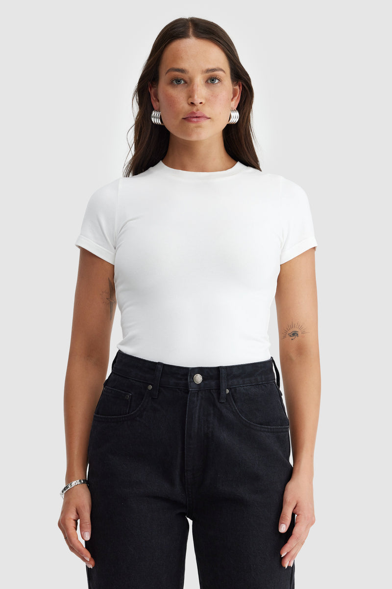 Willow Denim Straight Leg Jean Washed Black