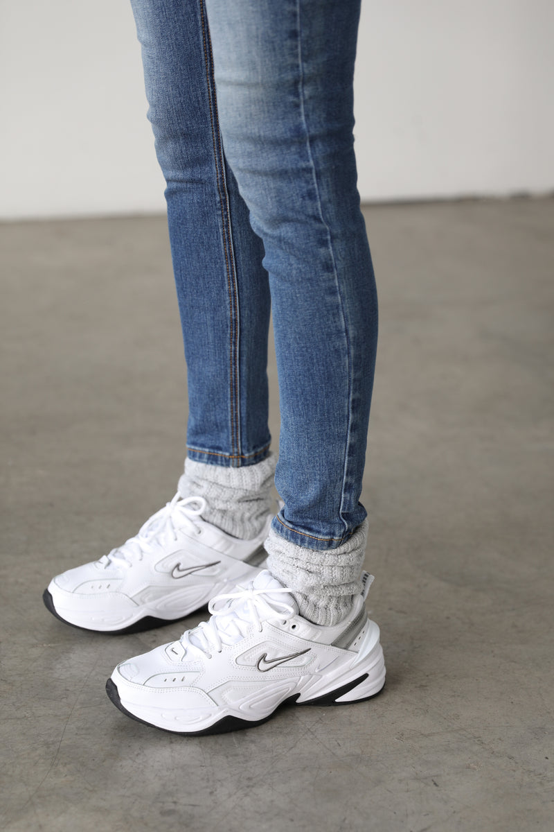 DOGMA DENIM - HIGH RISE SKINNY STRETCH DENIM JEANS - DG7120KM