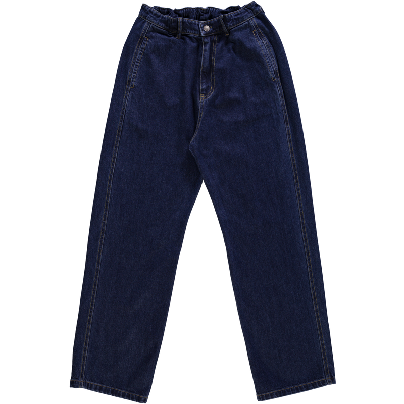 GENTIANE LONG PANTS Denim Dark Blue