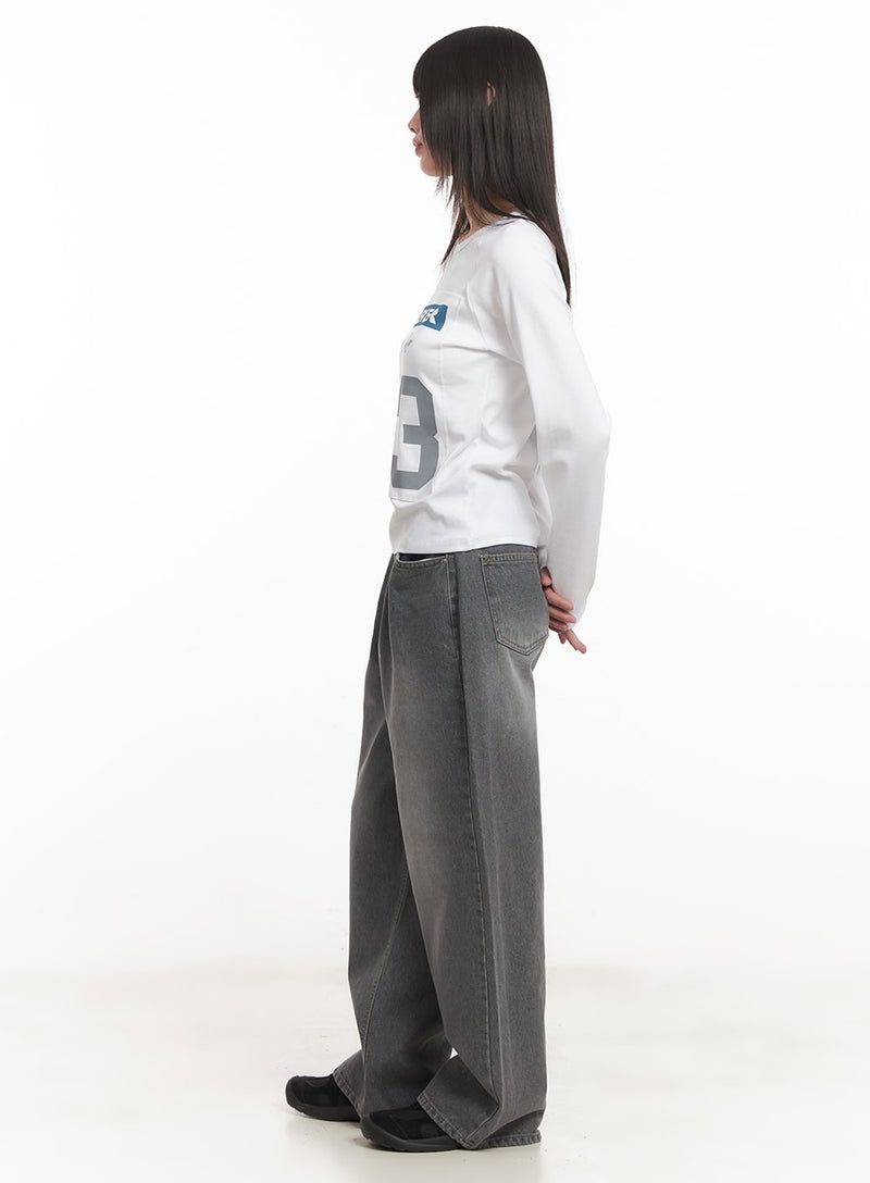 Venessa Washed Baggy Jeans CM528
