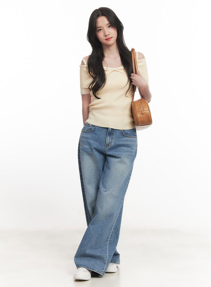 Juna Wide-Leg Jeans CA511