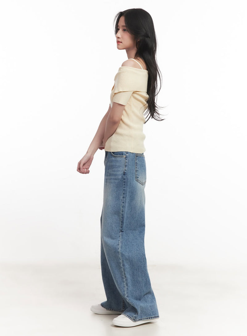 Juna Wide-Leg Jeans CA511