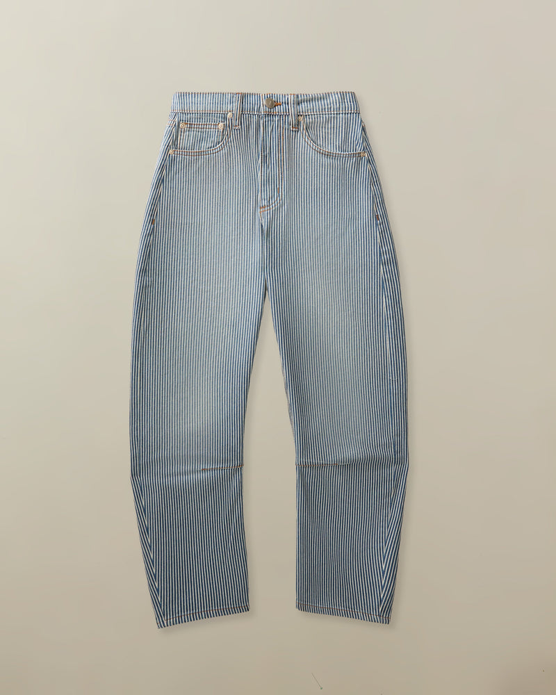 Women's Pilon Railroad Stripe Pant steel railroad