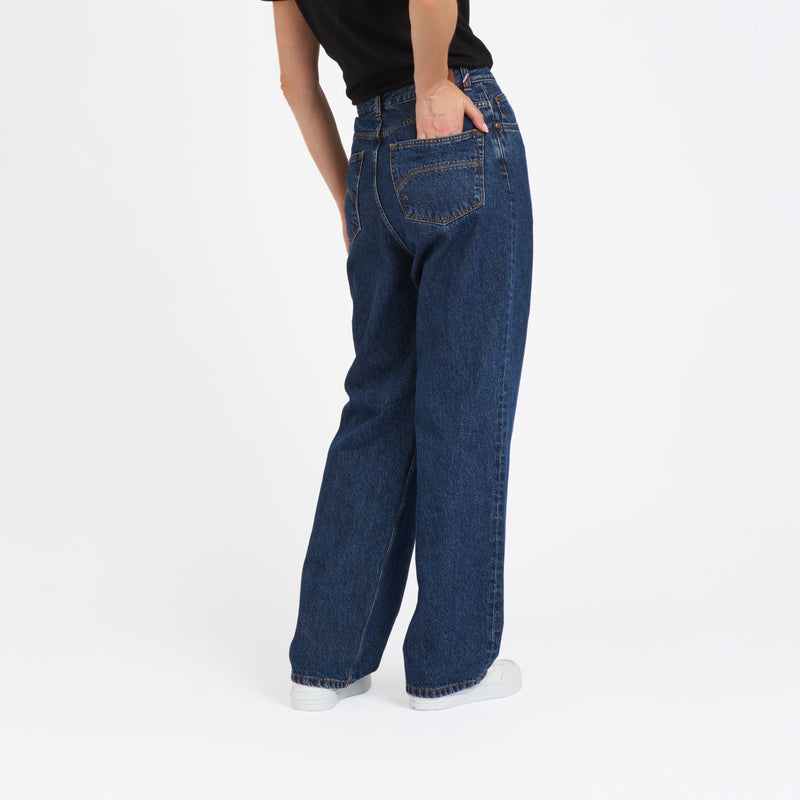 Women's baggy stonewashed jeans - Gaspard