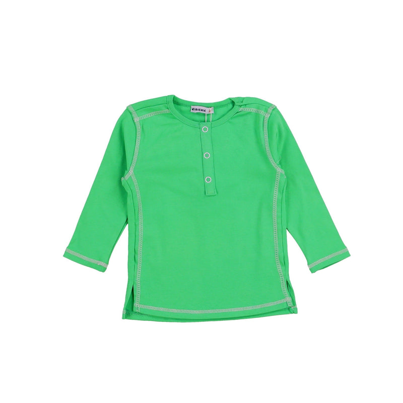 Girls Ribbed Outseam Top