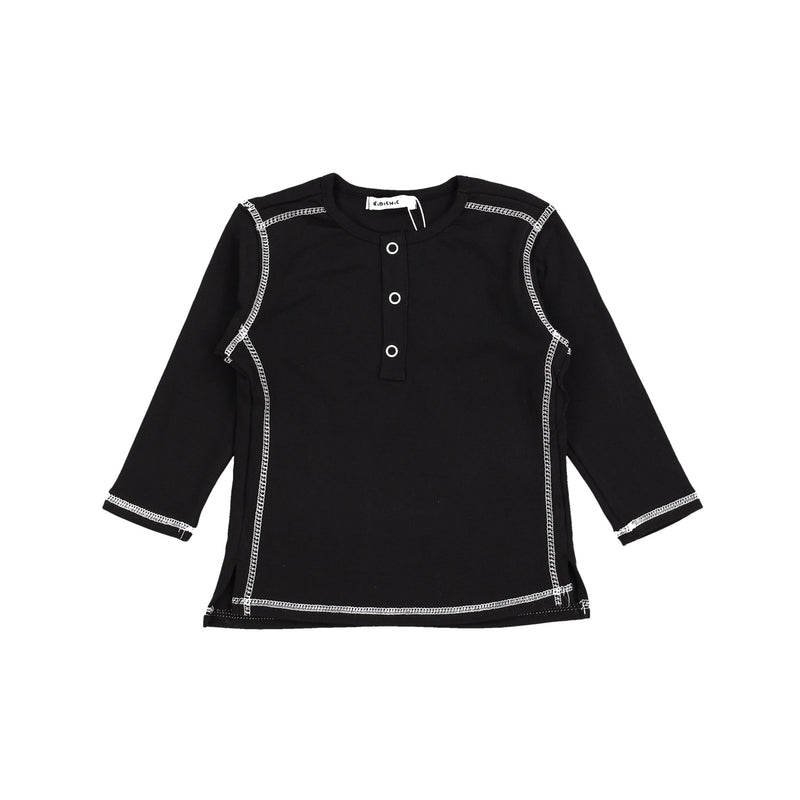 Girls Ribbed Outseam Top